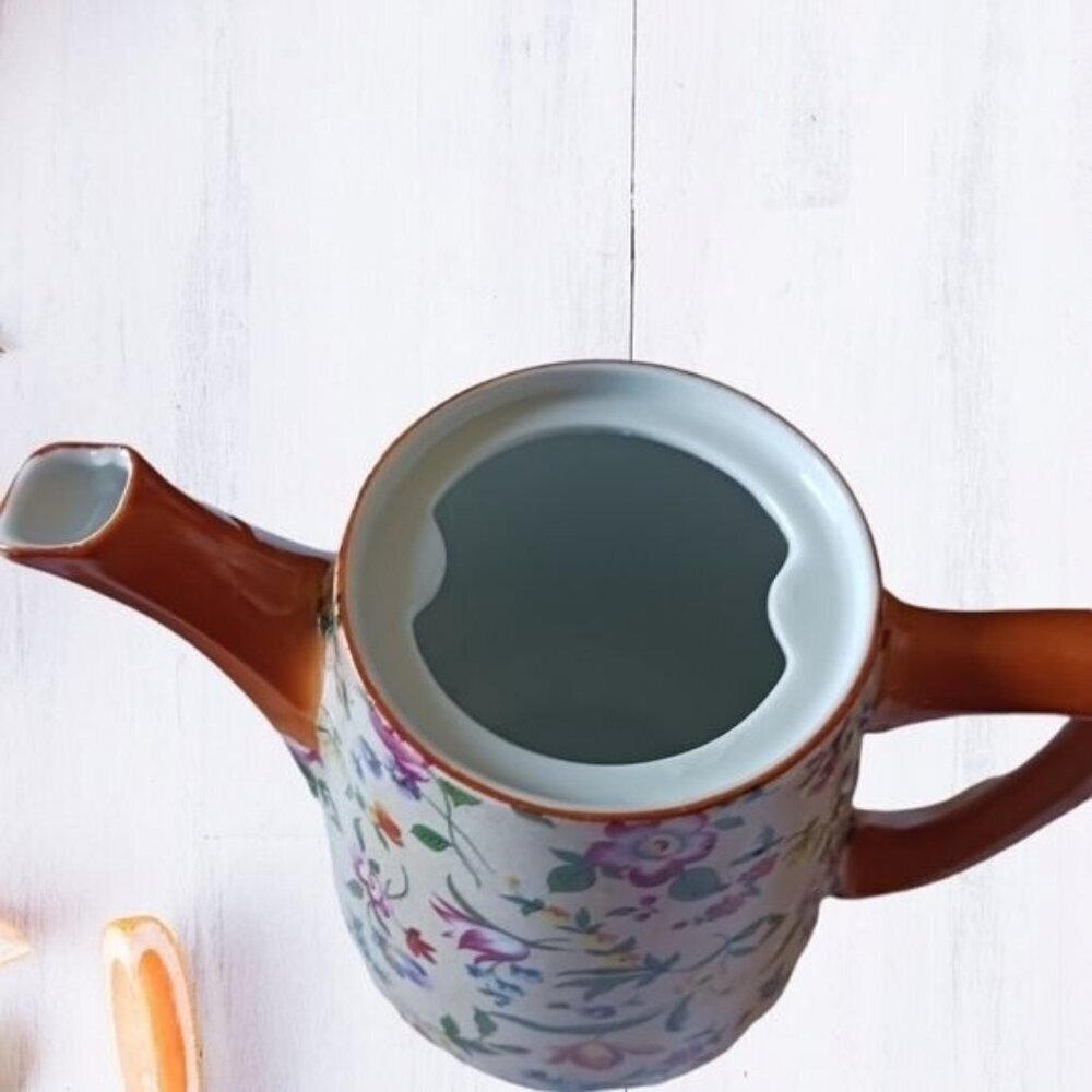VSK USC Teapot floral pattern colorful - Picture 5 of 7